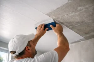 Renovlies plafond aanbrengen