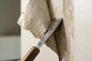 Renovlies verwijderen behang
