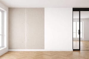 Renovlies op gipsplaat