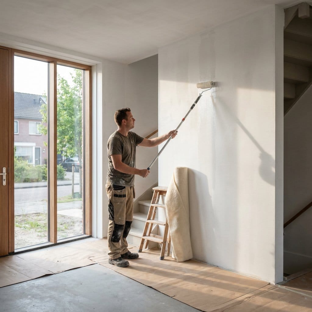 Voorstrijk voor renovlies